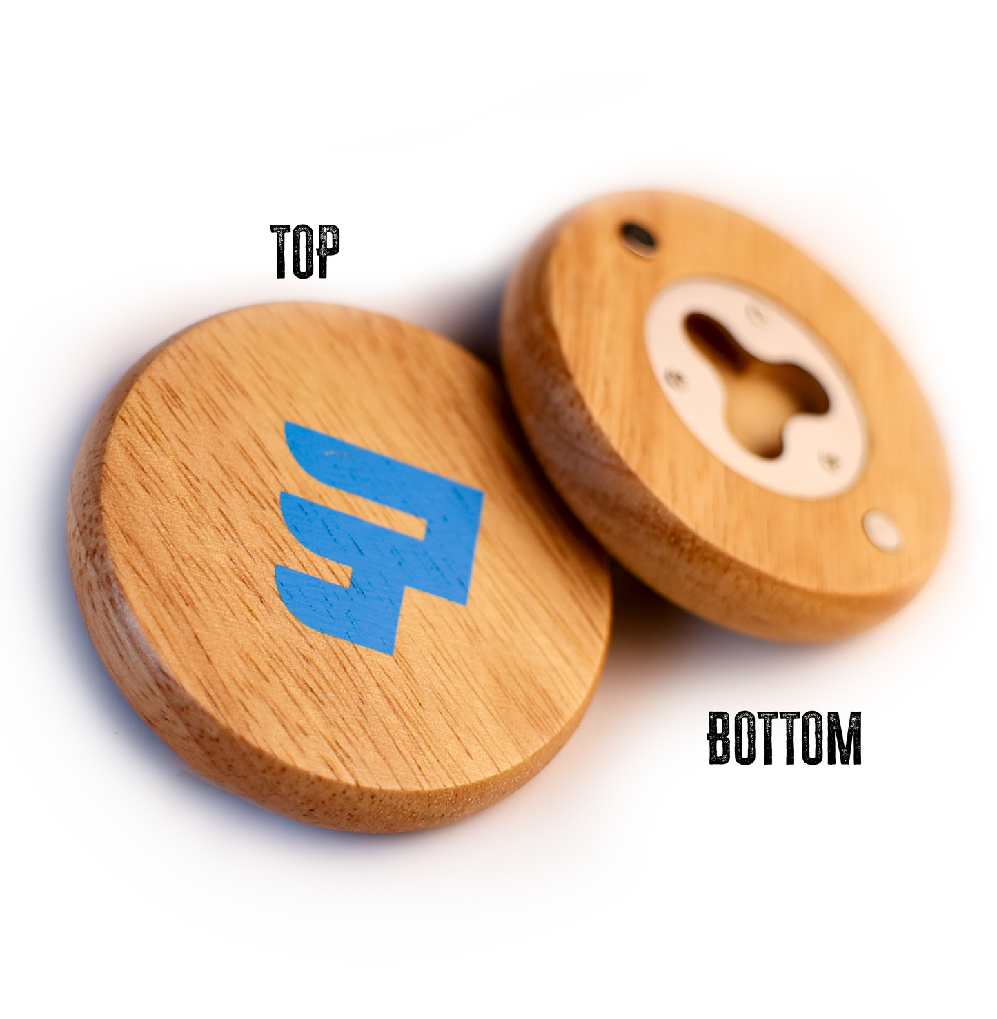 Wooden Magnetic Bottle Opener