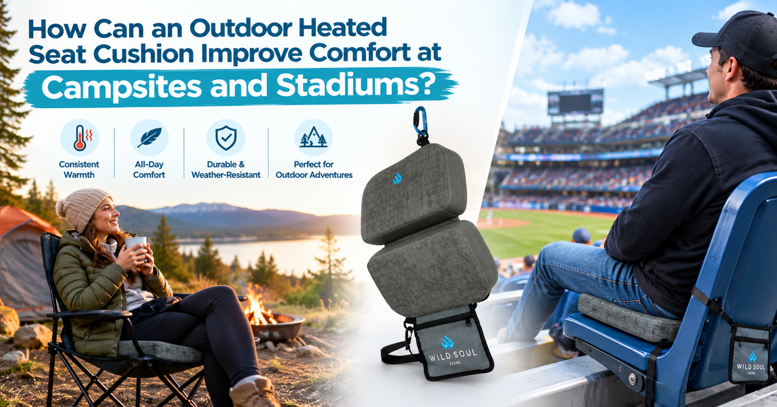 How Can an Outdoor Heated Seat Cushion Improve Comfort at Campsites and Stadiums?