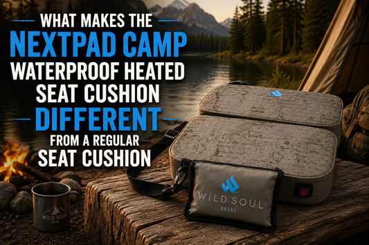 What Makes the NextPad Camp Waterproof Heated Seat Cushion Different From a Regular Seat Cushion?