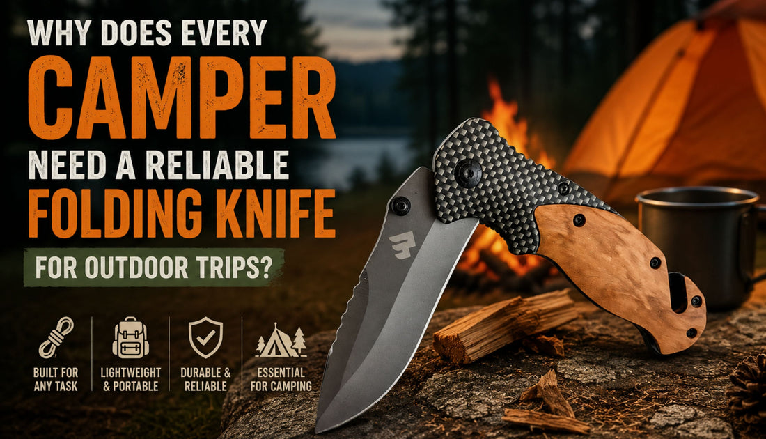 Why Does Every Camper Need a Reliable Folding Knife for Outdoor Trips?