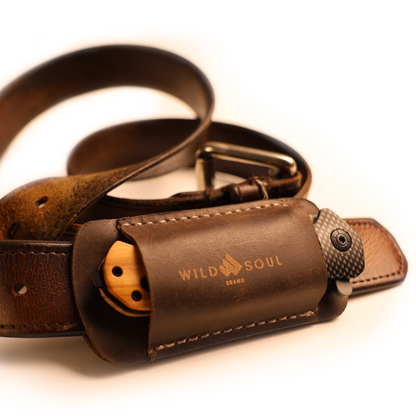 Wild Soul Brand Premium Leather Belt Holster