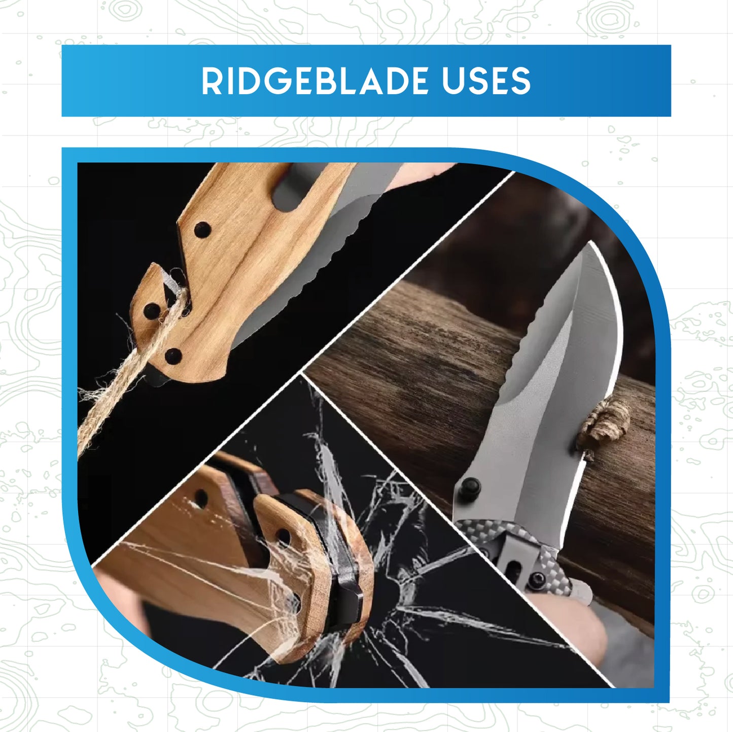 Ridgeblade™ Folding Knife – Built for the Outdoors, Ready for Everyday Carry